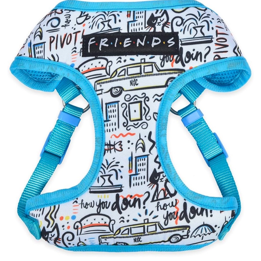 New Fetch Friends City Doodle Comfortable No Pull Harness M